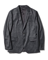 ヘリンボーンジャージージャケット