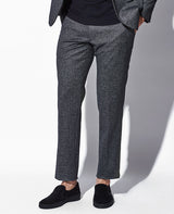 ヘリンボーンジャージーセットアップ(ブラック)