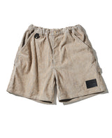 コーデュロイセットアップ(ベージュブルー)