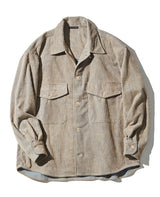 コーデュロイセットアップ(ベージュブルー)