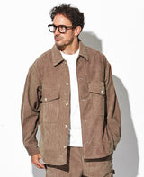 コーデュロイセットアップ(キャメルレッド)