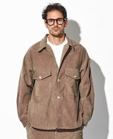 コーデュロイセットアップ(キャメルレッド)