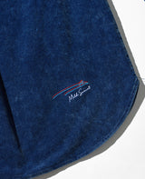 デニム風コーデュロイシャツ