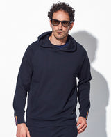 ストレッチスムースセットアップ(ダークネイビー)