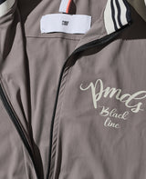 バイカラーストレッチジップアップ