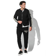 ストライプスリーブブルゾン