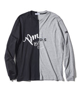 バイカラーロングスリーブTシャツ
