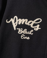 ブラックラインスウェットジップアップ