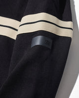 ブラックラインスウェットセットアップ