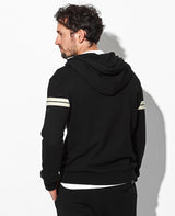 ブラックラインスウェットジップアップ