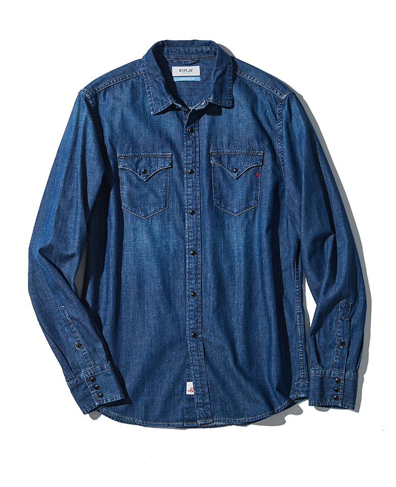【実着用】カウボーイズ RALSTON #46 L〜LL デニムシャツ – 買えるLEON