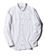 ホワイトデニムシャツ