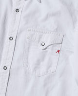 ホワイトデニムシャツ