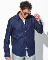 10オンス デニムシャツ(ワンウォッシュ)