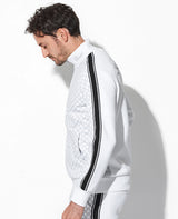 オールオーバー スウィッチライン ブルゾン