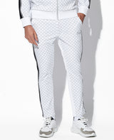 オールオーバー スウィッチライン スリムテーパードパンツ