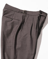 ツープリーツアジャスター付きパンツ