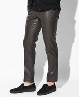 ヴィンテージ・フェイク・レザー・トラウザー