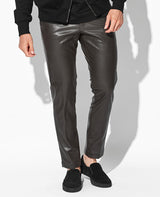 ヴィンテージ・フェイク・レザー・トラウザー