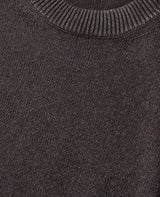 カシミヤクルーネックニット