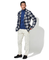 チェック柄ジャケット