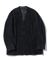 シープスエード ノーカラージャケット / オーブ