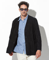 シープスエード ノーカラージャケット / オーブ