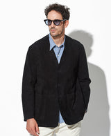 シープスエード ノーカラージャケット / オーブ