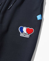 3ハートワッペンパンツ