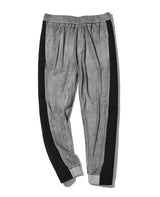 ベロア切替セットアップ(グレーブラック)