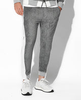 ベロア切替パンツ