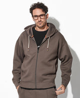 ロングスリーブジップアップパーカー