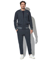 千鳥格子柄セットアップ(チャコール杢)