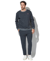 千鳥格子柄セットアップ(チャコール杢)