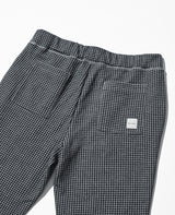 千鳥格子柄セットアップ(グレー杢)