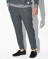 千鳥格子柄セットアップ(グレー杢)