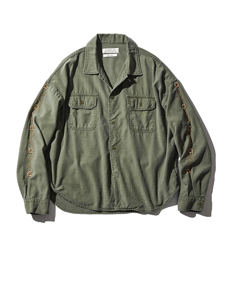 【REMI RELIEF/レミレリーフ】Military Shirt