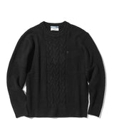 リサイクルファブリッククルーネックニット