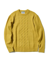 リサイクルファブリッククルーネックニット