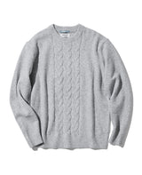 リサイクルファブリッククルーネックニット