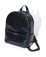 クロコマットバッグ