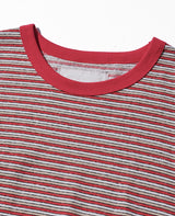 LEON別注 リサイクルコットンマルチボーダージャージ