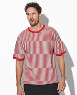 LEON別注 リサイクルコットンマルチボーダージャージ