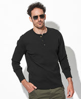 LEON別注 ct surf ヘンリーネックロングスリーブT