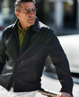 レザーブルゾン