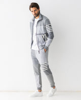 パッチワークジップアップ