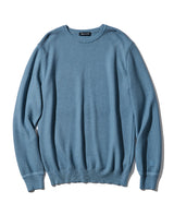 ウールシルククルーネック