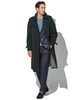 ウールシルククルーネック