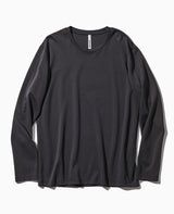 コットンダブルフェイス スリムフィットロングスリーブTee