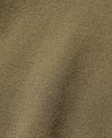 ウール/ポリエステル ダブルゲイスニット フーディ